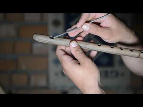 სალამურის დამზადება (making Georgian flute_\'salamuri\'_изготовление грузинской свирели )